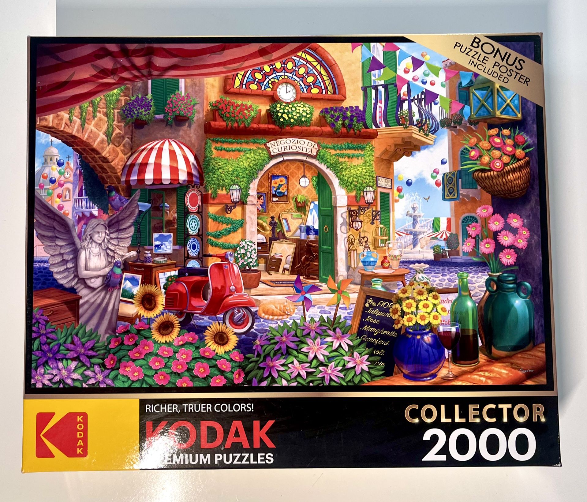 Kodak - 2000pc Puzzle pieces - Little Italian Curiosity Shop