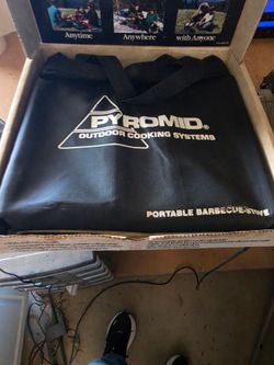 Vintage Pyromid cooking system