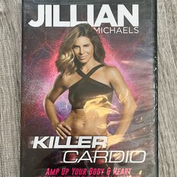 NWT! Jillian Michaels DVD Killer Cardio Workout Gaiam