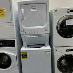 Brand New Stackable Dryer & Washer Laundry Center GE & Frigidaire