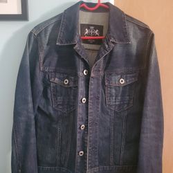 Express Men's Denim Jacket Size Small - Jean Jacket