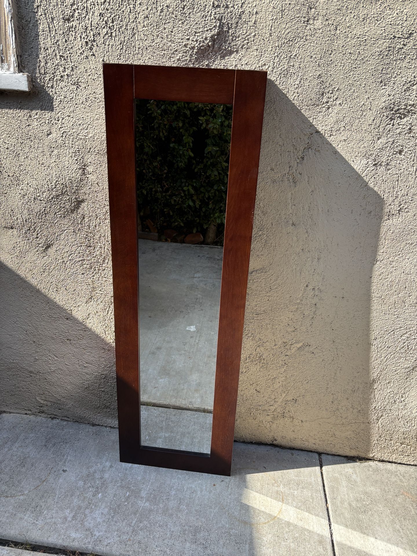 Jewelry Standing Armoire with Full Length Mirror