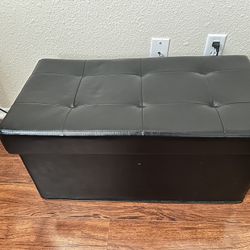 Black Ottoman