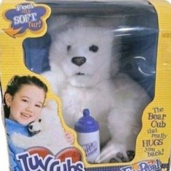 Brand New and Sealed! FurReal Friends Interactive Luv Cubs Polar Bear, Hasbro, 2004 , (  NRFB!! )