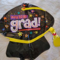 Graduation Foil Balloon Way To Go Grad!