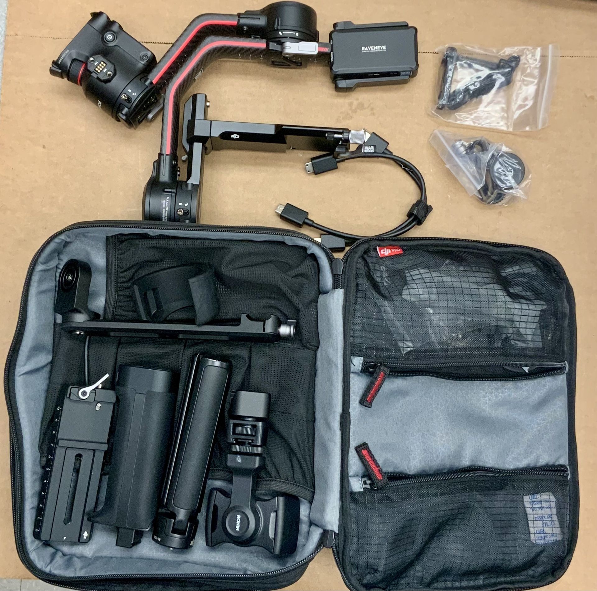 New DJI Ronin RS2 Gimbal Stabilizer Pro Combo Bundle Professional ...