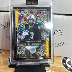 2014 Wild Card Joker 1/1 Luther Burden lll