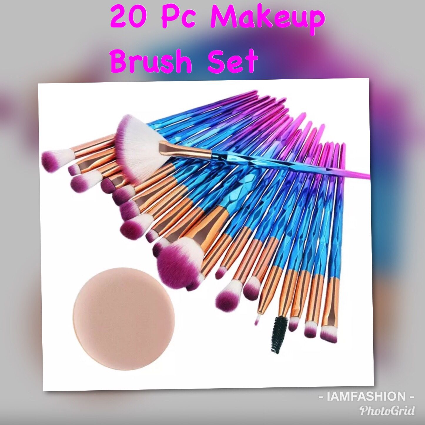 Makeup brush set