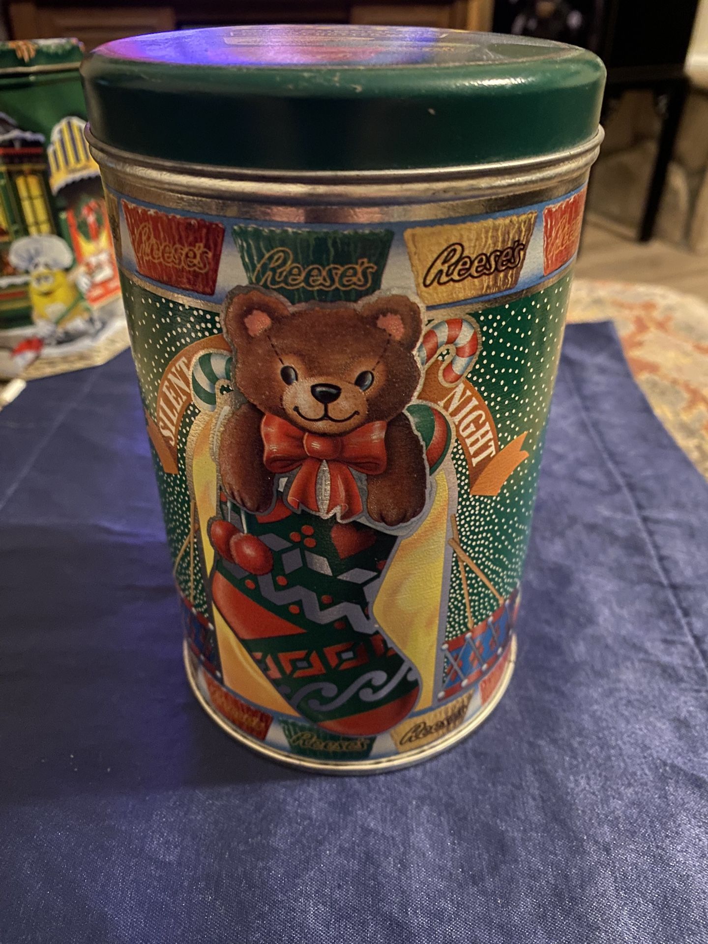 1990 “Silent Night” Reese’s Christmas Tin