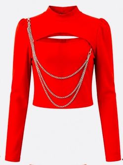 Women’s Mock Neck Long Sleeve Top – Fitted Stretchy Blouse