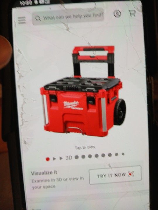 Milwaukee Pack out twenty two inch rolling toolbox