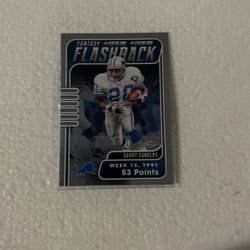 Barry Sanders Card