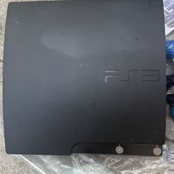 Sony PlayStation 3 Slim (CECH-2501A) – Works Great – Console + 2 Controllers + Cables