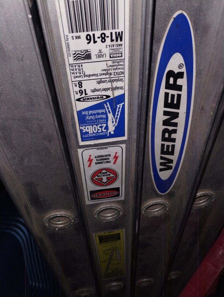 Werner Folding 16ft Ladder