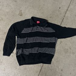 Supreme Collared Long Sleeve LARGE