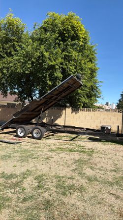 Dump And Car Hauler Trailer