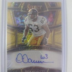 Dermontti Dawson Auto #7/10  Dragon Scale  Super Short Print