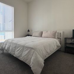 Queen Mattress + Bed Frame
