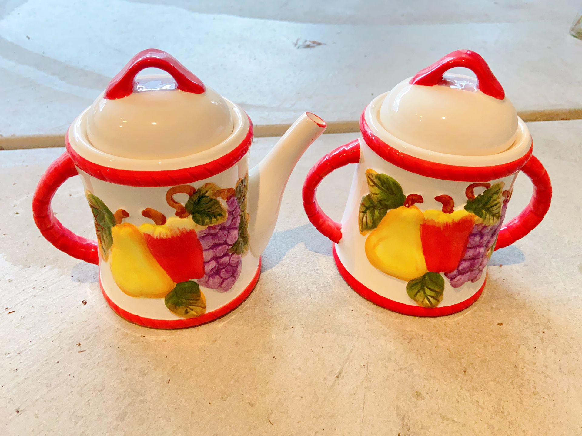 Panware Ceramic Teapots Sale Set Of 2 