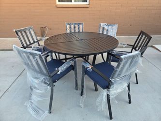 Patio table set