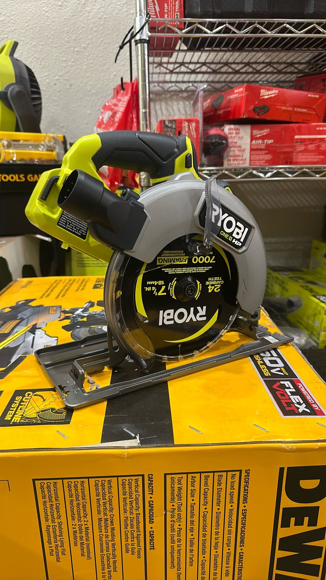 Ryobi One+hp Brushless Ryobi Circular Saw RYOBI 18V ONE+ HP