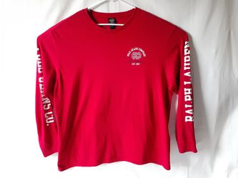 Polo Jeans Co. men's red long-sleeve shirt XL