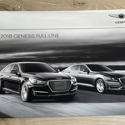 Original Car  Sales Brochure Catalog - Hyundai Genesis G 80 And G90