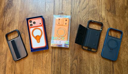 iPhone 17 Pro Max Cases New Lot of 5