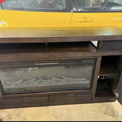 Fireplace TV Stand