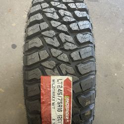 BRAND NEW SET (4) LT 245 75 16 MUD TERRAIN TIRES !!!