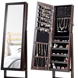 Mirror Jewelry Cabinet 