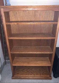 Oak bookcase