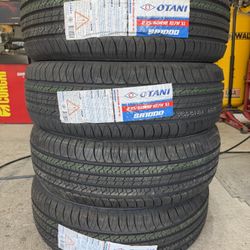 (4) - 235/60/18 Otani SA1000 All Season Tires