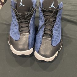 Slightly Used Nike Air Jordan 13  Brave Blue Sz 12