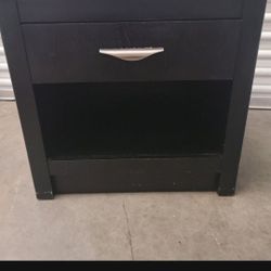 Black End Side Table