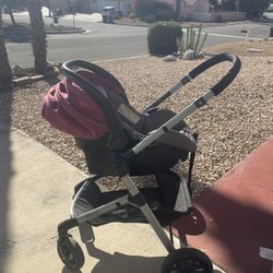 EvenFlo 3 In 1 CAR SEAT, STROLLER COMBO