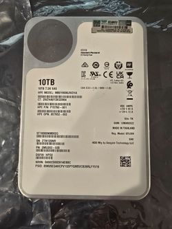 10TB HPE 7.2K SAS Hard Drive for sale