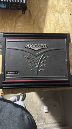 Kicker ZX300.1 Car Amplifier