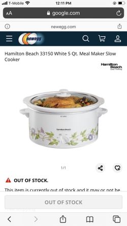 Brand new Hamilton beach slow cooker