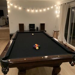 High End Pool Table