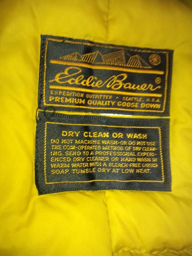 Eddie Bauer*Vintage*goose Down Cover Alls