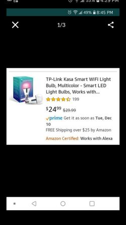 Smart light bulb.. New
