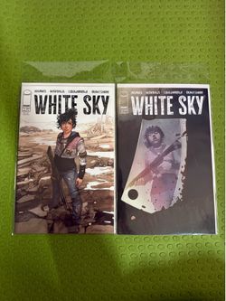 WHITE SKY IMAGE COMICS ISSUES 1 & 2