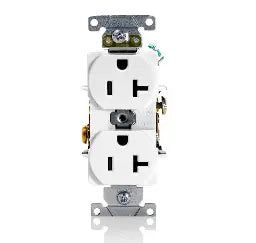 LEVITON - 20 Amp Duplex Receptacle NEMA5-20R