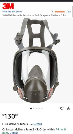 NEW‼️ 3M full face mask with filters included