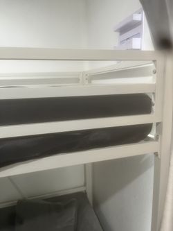 Twin loft bed And Memory Foam Mattress