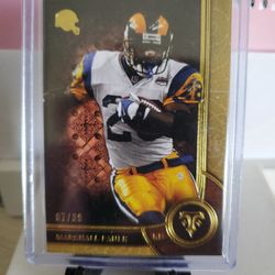Rams Marshall Faulk Parallel Card