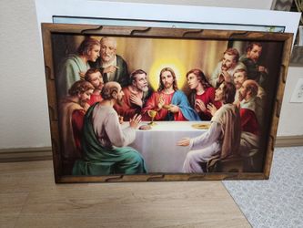 Bonito Cuadro De La Cena