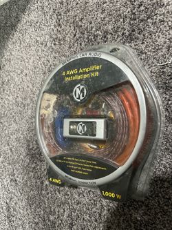 4 gauge amp wire kit