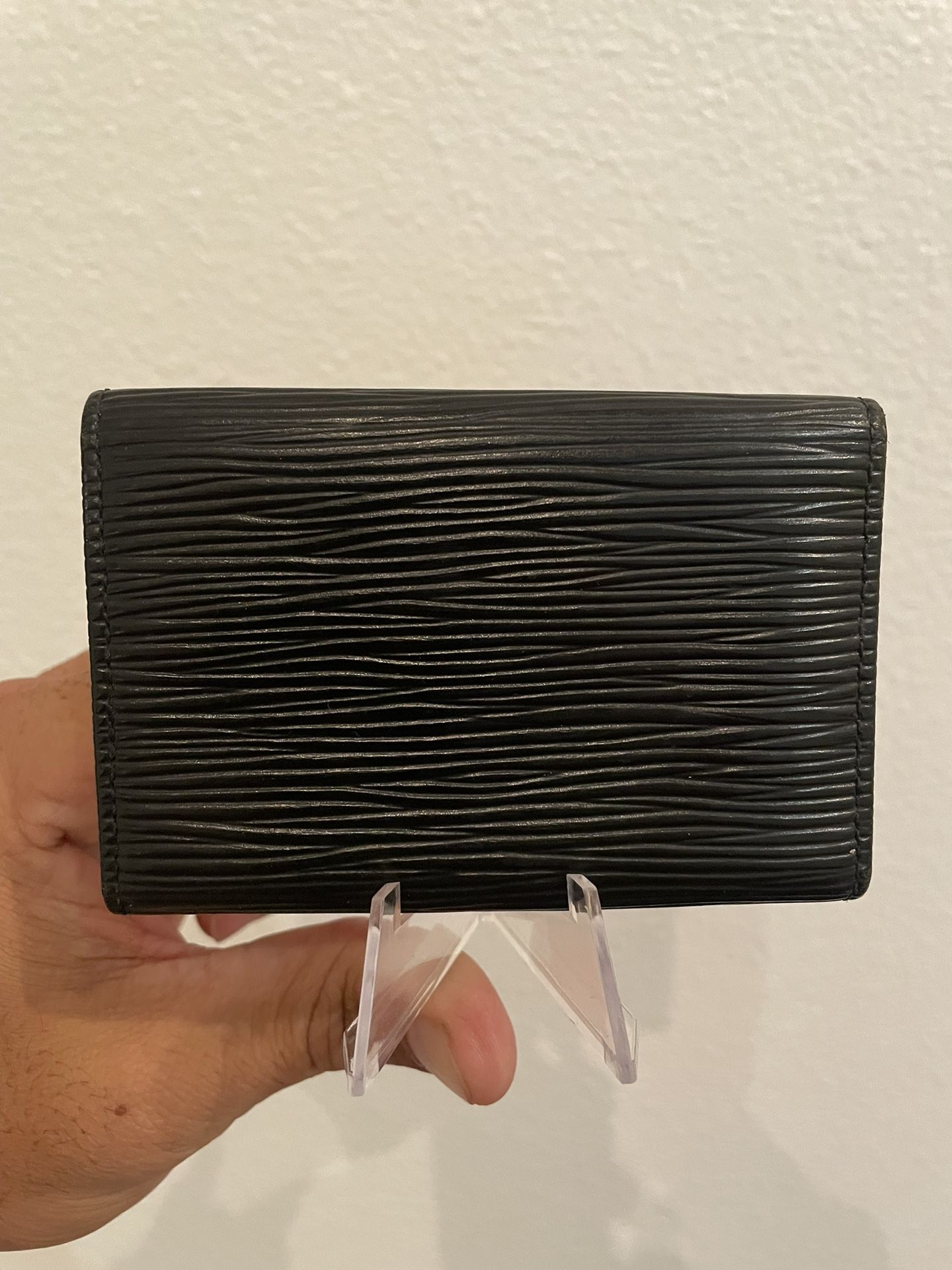 Louis Vuitton Black Epi Key Holder